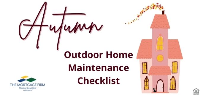 Autumn Outdoor Home Maintenance Checklist
